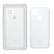 قاب سیلیکونی پاک کنی محافظ لنزدار اورجینال Xiaomi Redmi 10A / Redmi 9C / Poco C31 - سفید (پک اصلی)